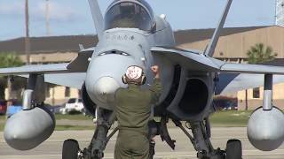 FA18C Hornets of VMFA232 HD [upl. by Calvert]