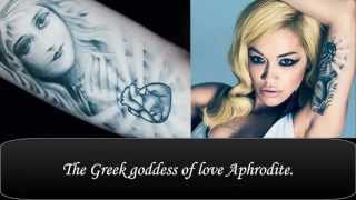 Rita Oras Tattoos amp Their Meanings [upl. by Eaves689]