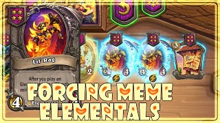 FORCING MEME WITH RAG  Hearthstone Battlegrounds  Varden Dawngrasp [upl. by Philipp]