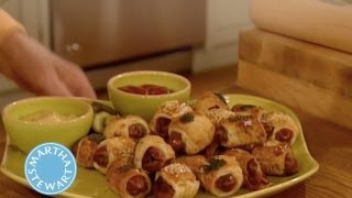 Pigs in a Blanket⎢Martha Stewart [upl. by Sirovat]