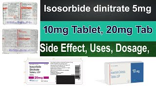 Sorbitrate 5 Tablet Benefits Dosage Side Effects  Angina Chest Pain  Isosorbide Dinitrate [upl. by Li]