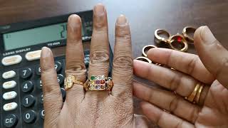 Panchaloha Navaratna  New Model Rings9490644045 [upl. by Gunning]