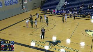 Fr Tolton Catholic vs St Marys Varsity Mens Basketball [upl. by Adlee]