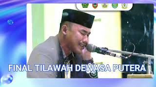 PESERTA FINALIS TILAWAH DEWASA PUTRA  MTQ PROVINSI KALIMANTAN SELATAN  2024 [upl. by Porcia]