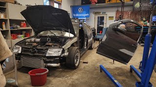 MK4 24V VR6 TURBO BUILD PT 7 WHERE HAVE I BEEN PROGRESS UPDATE [upl. by Yelyr]