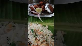 பிரியாணி saapda aasa pattu kadasila fried rice 🍚 dhaan kedachidhu  Chicken Fried Rice and Lollipop [upl. by Nolham]