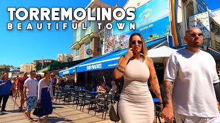 Torremolinos Spain Beautiful Town October 2023 Update Costa del Sol  Málaga 4K [upl. by Cottle]