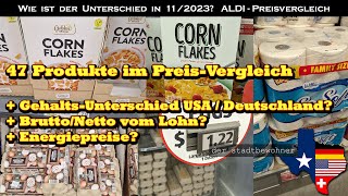 DeutschlandUSA  Wie groß ist der Preisunterschied in 112023 [upl. by Cassil]