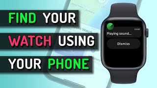 How to Find your Apple Watch Using your iPhone and vice versa [upl. by Chamberlain]