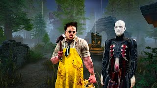 Cenobite amp Cannibal Killer Gameplay  Dead by Daylight [upl. by Ariaec174]