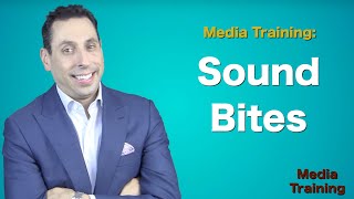 Media Training Sound Bites [upl. by Poliard]