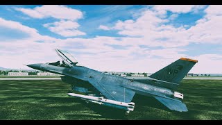 DCS  F16C Block 50 Viper  Insurgents base being attacked [upl. by Rois871]