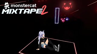 Beat Saber Monstercat Mixtape 2 DLC  Playing All 12 Songs [upl. by Ainadi]