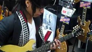 Messing around on guitar Tokyo JP [upl. by Ellenoj]