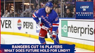 Rangers cut 16 players Any surprises And what does the future hold for Ryan Lindgren [upl. by Akoyn90]