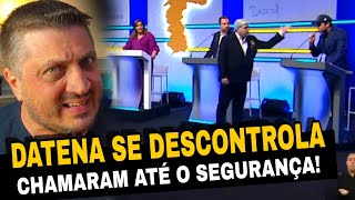 BASTIDORES Datena se descontrola e parte pra cima do Pablo Marçal no debate da Gazeta [upl. by Arihat343]