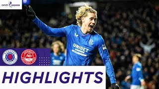 Rangers 21 Aberdeen  Cantwell Spoils Warnock’s First Game In Charge  cinch Premiership [upl. by Ilujna]