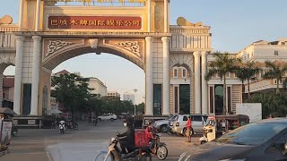 Visiting CambodiaVietnam Border Town Bavetទិដ្ឋភាពក្រុងបាវិត🚗🏯😊 [upl. by Steinberg]