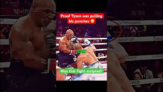 Proof that Mike Tyson vs Jake Paul was rigged boxing [upl. by Aleyam]