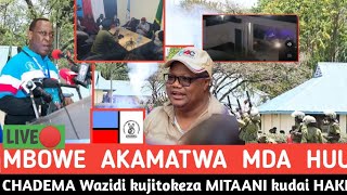 MBOWE LISU WAKAMATWA MDA HUU NI BAADA YA KUTOA KAULI NZITO [upl. by Eelyrag]