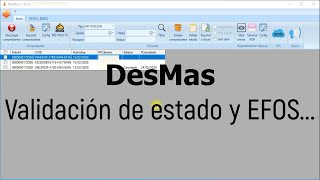 DesMas Nueva Validacion [upl. by Udella254]