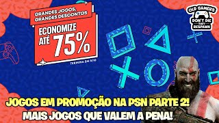 PROMOÇÃO NA PSN Grandes jogos grandes descontos parte 2 Só vem 😎 [upl. by Asa]