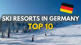 Top 10 Skiing Destinations in Germany  202223 [upl. by Akinas]