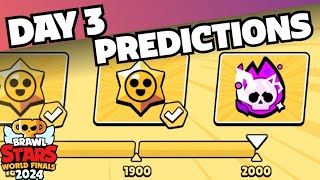 Brawl Stars World Finals 2024  DAY 3 PREDICTIONS [upl. by O'Dell]