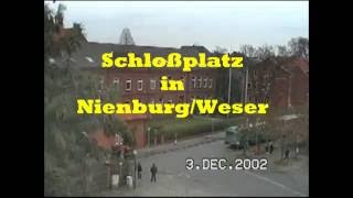 NienburgWeser Der Schloßplatz im Jahre 2002 ohne MediaMarkt [upl. by Abell]