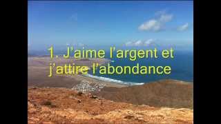 21 Prières Et Affirmations Positives Pour Attirer Largent A Soi [upl. by Ginnie]