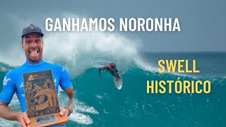 Ganhamos o Hang Loose Pro Contest em Fernando de Noronha  SWELL GIGANTE [upl. by Anilorak132]