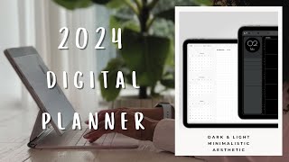 2024 Premium Digital Planner  Full Walkthrough on Ipad in GoodNotes  Student amp Business Templates [upl. by Ellertal]