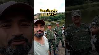 Fui fiscalizado pelo IBAMA piracema ibama defeso [upl. by Gnot]