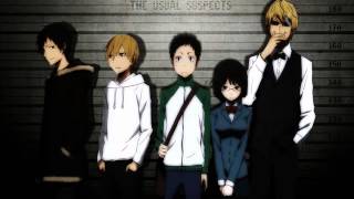 Durarara Opening 1  Uragiri no Yuuyake [upl. by Saimon]