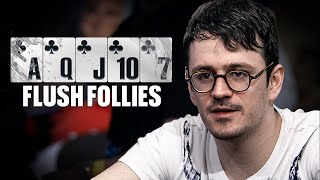 Losing with a FLUSH 🤯 Top 5 mindblowing Poker hands ♠️ PokerStars [upl. by Adikam879]