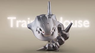 Pokemon Steelix Resin Statue Unboxing by Trainer House [upl. by Lhamaj]