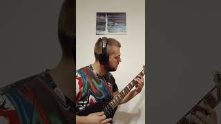 Technical Difficulties intro cover shorts guitarcover solo paulgilbert technicaldifficulties [upl. by Adivad]