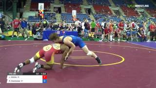 Cadet FS 170 Round of 32  Jacob Atkins IN vs Ryan Damboise NY [upl. by Amaerd222]