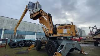 Materialhanterare Liebherr 932 Litronic  95 [upl. by Nevi]