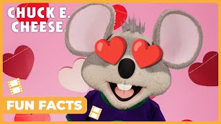 ❤️ Valentines Day Explained with Chuck E Cheese  Valentines Day Fun Facts 🥰 [upl. by Mcginnis]