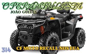 RECALL DE QUADRICICLOS CFMOTO [upl. by Sallyann]