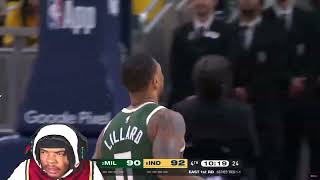 BUCKS SEASON IS OVER Milwaukee Bucks vs Indiana Pacers Game 3 Full Highlights  2024 ECR1 [upl. by Doughman]