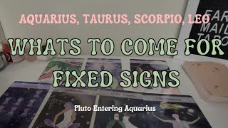 FIXED SIGNS PLUTO PLACEMENT AND FORWARD ♒️ What to know and expect [upl. by Eesak40]