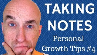 Taking notes learn faster and read better by keeping notes  Personal Growth Tips [upl. by Annazor]