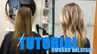 OMVÄND BALAYAGE  sudda utväxten teknisk TUTORIAL [upl. by Webster]