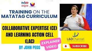 Collaborative Expertise and Learning Action Cell LAC by John Pegg NTOT of the MATATAG Curriculum [upl. by Whiteley]