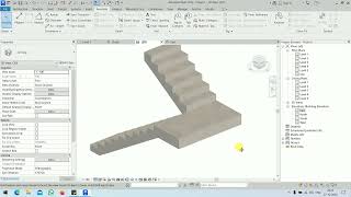 How to Create Stairs in Revit in Detail  Part  02  How to create Ramp in Revit [upl. by Jule50]