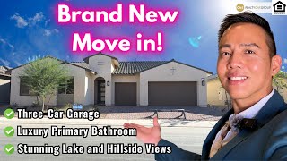 Lake Las Vegas BrandNew Luxury Single Story Home for Sale [upl. by Ayotahs]