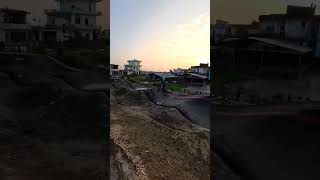 Dangerous pump track 😱 Nepalgunj short viralvideo shortvideo nepalgunj stunt cycle like 😱 [upl. by Eelyrehc]