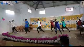 Oru new gen fusion dance performance by 10A chunkzz 2K1819 batch ghsspeechi [upl. by Ioves]